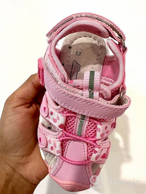 img 1 attached to 👟 Ahannie Outdoor Sandals: Functional Toddler Little Boys' Shoes for Sandals review by Committed Schmidt