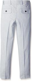 img 1 attached to Isaac Mizrahi Chambray Linen Pants Boys' Clothing : Pants