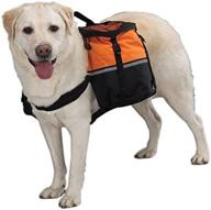 🐶 zack & zoey large orange pet day tripper with storage pouches - convenient and spacious! логотип