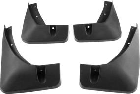 img 1 attached to 🚗 A-Premium Mud Flaps Splash Guards for Buick Encore 2013-2018 - Set of 4 Pieces