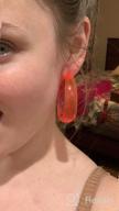img 1 attached to MIAIULIA Vintage 80S Fashion Costume Earring For Women review by Christopher Lott