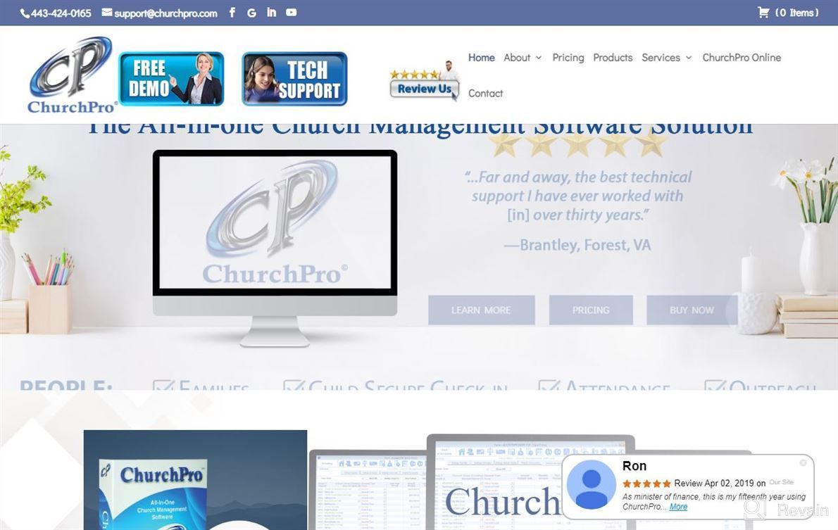 img 1 attached to ChurchPro review by Mark Crawford