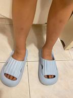 img 1 attached to 👟 Breathable Boys' Sandals with Anti-Slip, Non-Collision Slippers Technology review by David Strawn