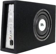 seismic audio sa sce10 subwoofer enclosure logo