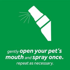 img 1 attached to Спрей для ухода за полостью рта TropiClean'S Vanilla Mint: сохраните дыхание вашей собаки свежим и здоровым!