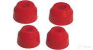 🔧 enhance performance with prothane 8-1701 red front ball joint boot kit logo