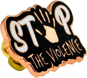 img 2 attached to Show Your Support For Stop The Violence Movement With PinMart'S Enamel Lapel Pin!