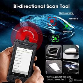 img 1 attached to LAUNCH Creader CRE-P: Bi-directional Car Diagnostic Scanner with All System OBD2, 50+ Relearns & Resets, 56 Optional Car Software, Android Code Reader, AutoVIN, 16G Memory, Wi-Fi Updatable