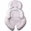comfortable and washable baby stroller cushion with head and body support for your newborn logo