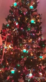 img 5 attached to Добавьте праздничного настроения в свой праздничный декор с многоцветными рождественскими пузырчатыми огнями - 2 упаковки, внесенные в список UL, для рождественской елки и торжеств