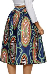 img 3 attached to 940 Vintage African Printed Lined Women's Clothing : Skirts