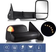 towing mirror dodge ram telescoping logo