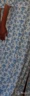 img 1 attached to Dreams & Co. Women'S Plus Size Long Floral Print Cotton Gown Pajamas review by Andrew Patel