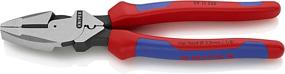 img 4 attached to 🔧 Knipex 09 12 240 - Top-Rated 9.5-Inch Lineman's Pliers with Fish Tape Puller and Crimper