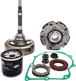 img 4 attached to 🔧 Compatible Clutch Kits Assembly ATV UTV Hisun, Includes Clutch One Way Bearing, Filter, Drum, Housing for UTV, HS700, MSU500, UTV700, ATV500, ATV700