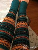 img 1 attached to 3 Pairs Women'S Knit Leg Warmers - Winter Boho Socks For Girls | Zmart Leg Warmers review by Wendy Roney