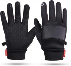img 4 attached to Winter Gloves For Men And Women By BRIGENIUS