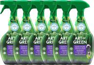 🌿 art of green - lavender eucalyptus multipurpose cleaning spray - 22 fl. oz. per bottle, pack of 6 - ideal for large households, businesses, or office use logo