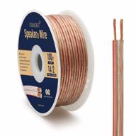 high-quality transparent 100 ft cca speaker wire by firmerst - 14/2 gauge logo