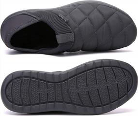 img 2 attached to Plush Slip-On Indoor House Shoes For Men And Women - KUBUA Slippers: Ideal For Outdoor, Garden, And Relaxation Time