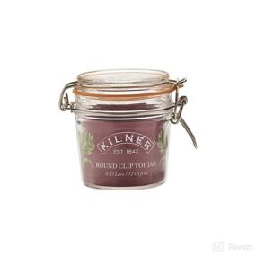 img 3 attached to 🏺 Kilner Round Clip Top Jar - Convenient 12-Fl Oz Storage Solution, 1 EA