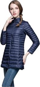 img 3 attached to 🧥 Camii Mia Women's Packable Lightweight Coats, Jackets, and Vests - Resistant Clothing