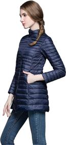 img 2 attached to 🧥 Camii Mia Women's Packable Lightweight Coats, Jackets, and Vests - Resistant Clothing