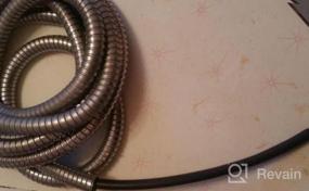 img 5 attached to Extra Long Shower Hose - 8Ft Stainless Steel Replacement Hose For Handheld Shower Heads By HOMEIDEAS