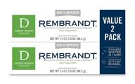 🦷 rembrandt whitening toothpaste peppermint 3.5 oz logo