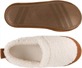 img 2 attached to Cozy Micro Suede Indoor/Outdoor Women'S House Slipper For Warm Comfort By Surblue