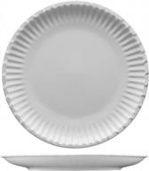 fortessa fortaluxe food truck chic paper plate design, appetizer/bread & butter/dessert plate, 6-inch, set of 4 logo