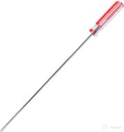 10-inch kyuionty phillips screwdriver - extra long shaft #1 magnetic tip screwdriver for cross head screws логотип