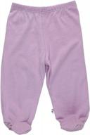 babysoy unisex footie pants for comfort and style logo