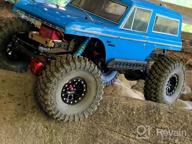 img 1 attached to 1.9 Inch Crawler Rubber Tires With A Length Of 120Mm Ideal For 1:10 RC Rock Crawlers Such As Axial SCX10, SCX10 II 90046, 90047, SCX10 III AXI03007, TRX-4, TRX4 By INJORA review by Samantha Salazar