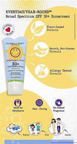 img 1 attached to 🌞 Ultimate Protection: California Baby Sunscreen for Hypo Allergenic UV Resistance