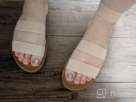 картинка 1 прикреплена к отзыву CUSHIONAIRE Indego Stretch Women'S Sandal от Ross Sugden