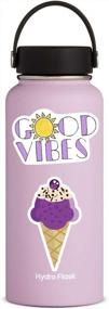 img 1 attached to 50-Pack Waterproof Aesthetic Purple Stickers For Teens, Girls - Perfect For Laptop, Hydro Flask, Phone, Car, Skateboard & Travel - Extra Durable 100% Vinyl