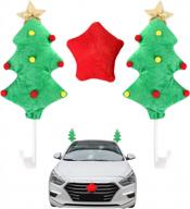 enhance your holiday ride with autorocking christmas car decorations – includes christmas tree costume kit, antler ornaments, and xmas car styling – perfect gift for car enthusiasts logo