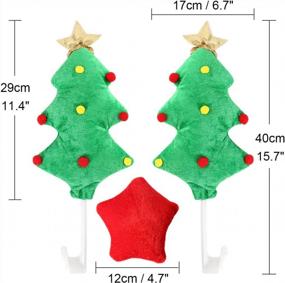 img 1 attached to Enhance Your Holiday Ride With AutoRocking Christmas Car Decorations – Includes Christmas Tree Costume Kit, Antler Ornaments, And Xmas Car Styling – Perfect Gift For Car Enthusiasts