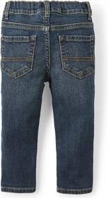 img 2 attached to Trendy And Comfy: Stretch Skinny Jeans For Your Baby And Toddler Boys By The Children'S Place