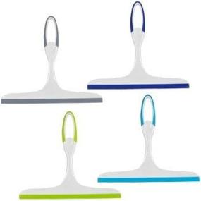 img 2 attached to 🧽 Soft Grip Window Squeegee - Scrub Buddies (Gray, Navy, Teal, or Green)