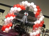 картинка 1 прикреплена к отзыву Pack of 100 KINBON 12-Inch Latex Party Balloons for Halloween, Christmas, Birthday, and Wedding Decorations от Cesar Hubbard