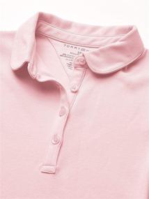 img 2 attached to Tommy Hilfiger Sleeve Interlock Collar Girls' Clothing ~ Tops, Tees & Blouses