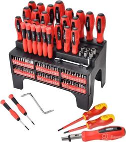 img 4 attached to 100 Piece Screwdriver Insulated Precision Screwdrivers