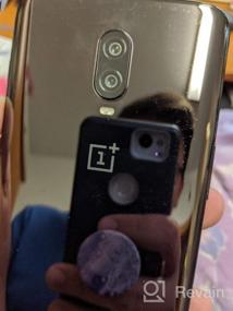 img 8 attached to Прочный прозрачный гибридный чехол-бампер Poetic Guardian для OnePlus 6T (2018) со встроенной защитой экрана и устойчивой к царапинам задней панелью черного цвета