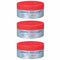 3 pack of giovanni magnetic force styling wax - 2 oz. for firm hold, conditioned and shiny hair with added volume and scalp soothing benefits logo