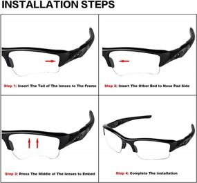 img 1 attached to Upgrade Your Oakley Quarter Jacket Sunglasses With LOTSON Polarized Replacement Lenses - Choose From Various Options For Optimal UVAB Protection