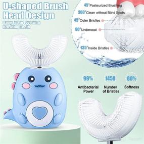 img 3 attached to Toothbrush Ultrasonic Automatic Whitening Waterproof Oral Care : Toothbrushes & Accessories
