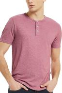 👕 zengjo henley sleeve button heather men's clothing: the ultimate shirts selection logo