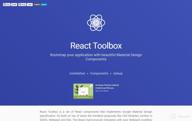 картинка 1 прикреплена к отзыву React Toolbox от Dustin Miller